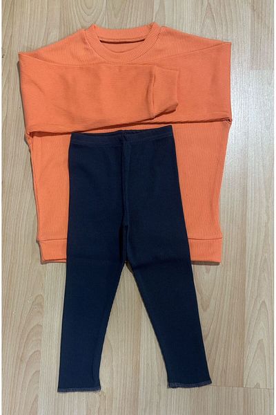 Fun Ribbed Stretchy Camisole Fabric Girls-Boy Kids Children's Seasonal Suit Bottom Top Baby Suit