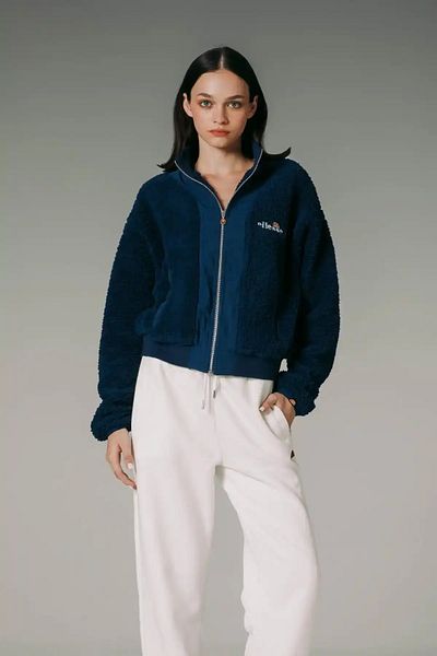 Ellesse Дамско палто с цип, тъмносиньо
