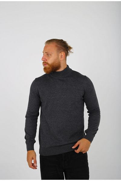 Brango 21050-fw Ανδρικό πλεκτό πουλόβερ Half Fisherman