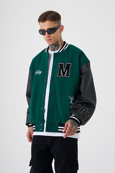 Machinist Ανδρικό μπουφάν Wild Hunt Death Oversize Green Bomber
