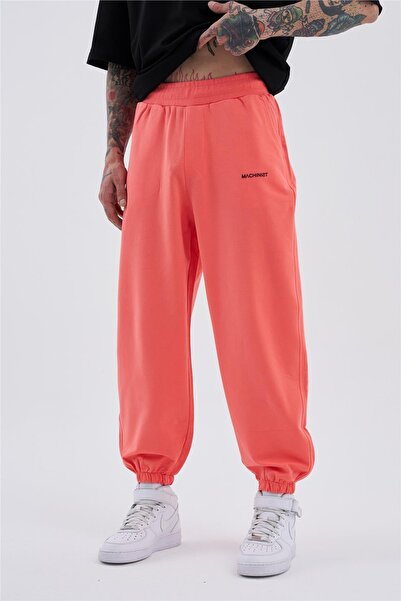 Machinist Ανδρικό φούτερ Basic Oversize Jogger Pink
