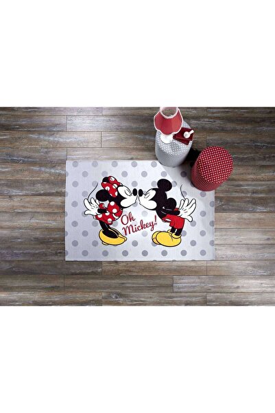 Taç MİCKEY&MİNNİE 80*140 DİSNEY LİSANSLI PES HALI TAÇ