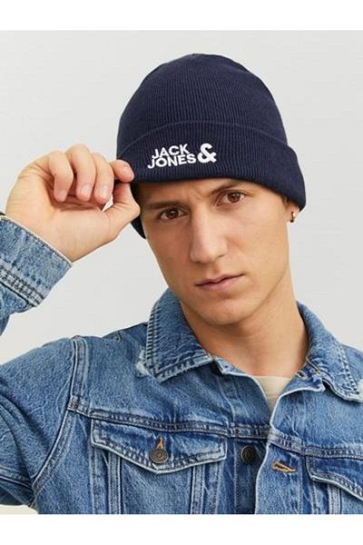 Jack & Jones JACK&JONES ШАПКА JACDNA NOOS ТЪМНОСИНЬО-1