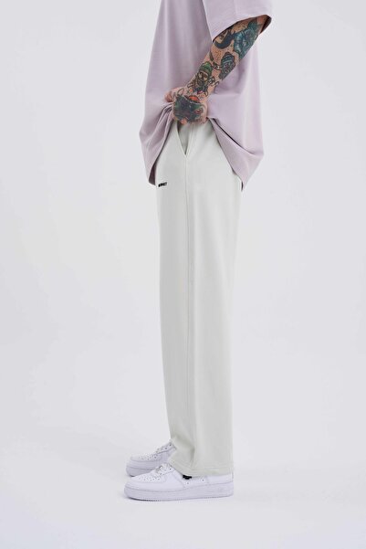 Machinist oversized Basic φαρδιά φούτερ σε ανοιχτό γκρι χρώμα