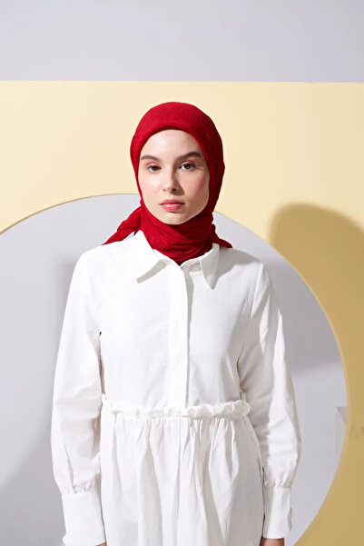 Madame Polo Bamboo Crotch Scarf - Red