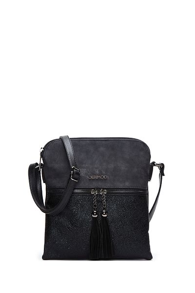 Derimod Black Long Strap Women's Crossbody Bag - 24wbd 210414