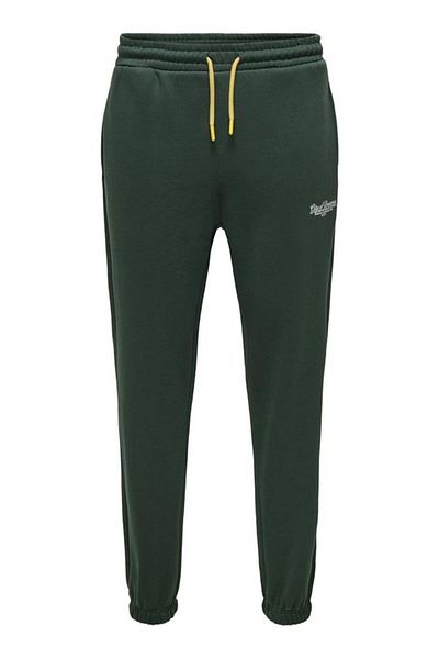 Only & Sons ONSRILEY REG Sweat Pants - Emerald Green, VD Model, 22030142