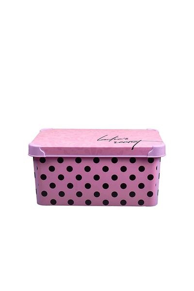 QUTU Style Box Ladys Secret 10 L Decorative Storage Box