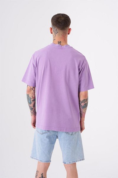 Machinist Ανδρικό μπλουζάκι Basic Washed Relaxed Lilac