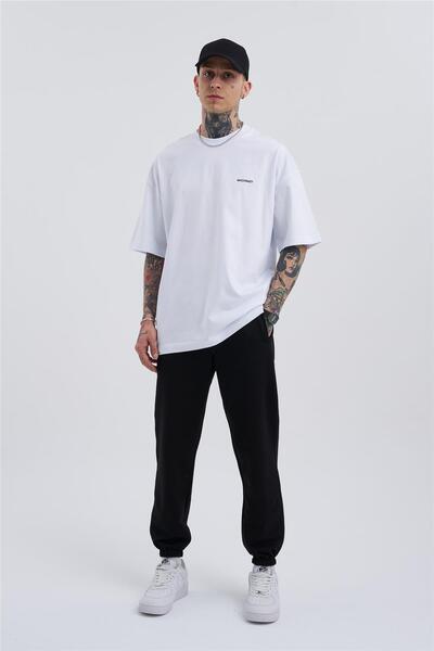 Machinist Ανδρικό oversized Jogger Μαύρο Φούτερ