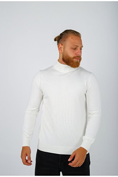 Brango 21050-fw Men's Half Fisherman Sweater