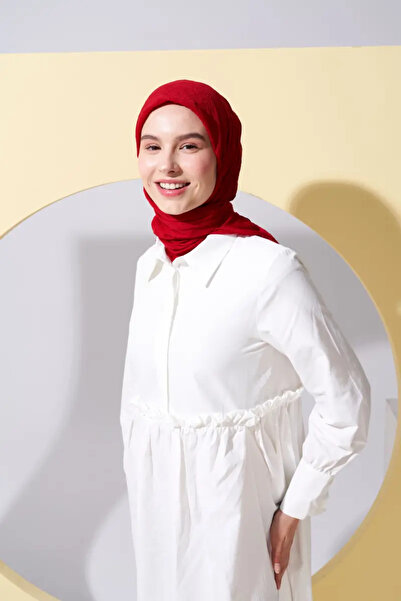 Madame Polo Bamboo Crotch Scarf - Red