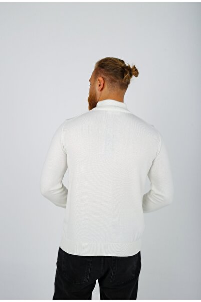 Brango 21050-fw Men's Half Fisherman Sweater