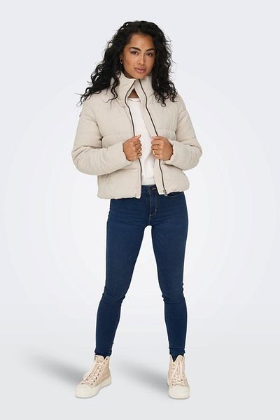 ONLY Onlnewdolly Corduroy Puffer Cc Otw Stone