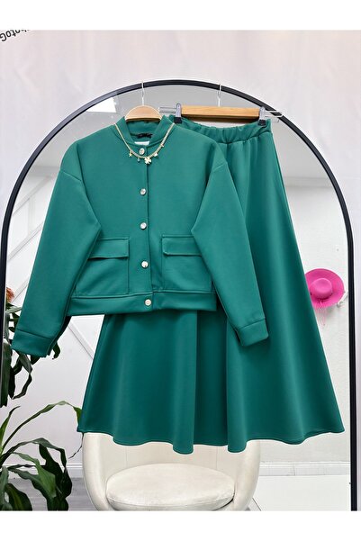 YEDİLALE Σετ φούστα Puff Scuba