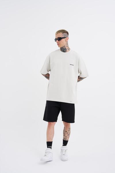 Machinist Чоловіча велика сіра діагональна базова футболка