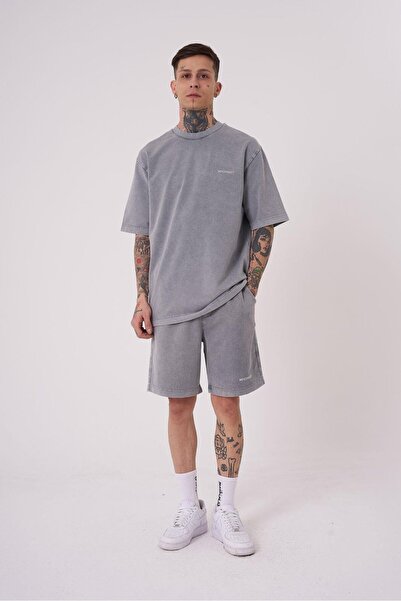 Machinist Ανδρικό μπλουζάκι Luxury Washed Basic Relaxed Ghost