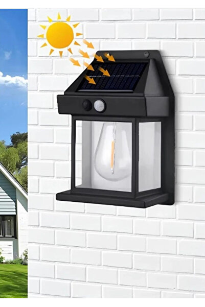 Miomi Suya Dayanıklı Hareket Sensörlü Güneş Enerjili Solar LED Dış Mekan Bahç...