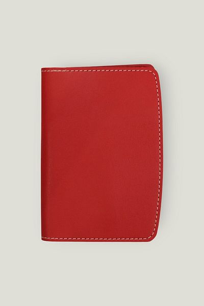 Modica Oslo - Minimalist Vegan Leather Travel Cover with Passport, Card and Ticket Compartment
