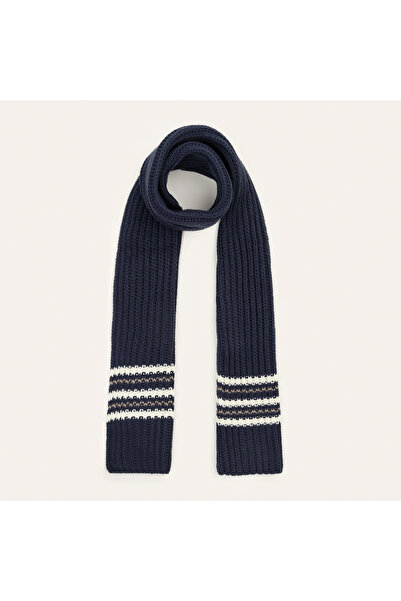 Mudo Scarf with Strip Detail