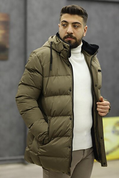 BIGAZZI BİGAZZİ 99470 KAPŞONLU ŞİŞME KABAN(VİZON)