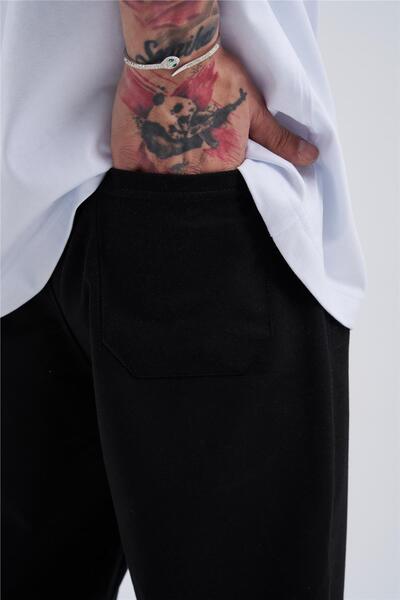 Machinist Ανδρικό oversized Jogger Μαύρο Φούτερ