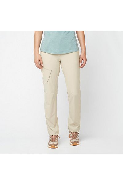 Salomon LC2214500 Wayfarer Women's Outdoor Camping Pants BEIGE