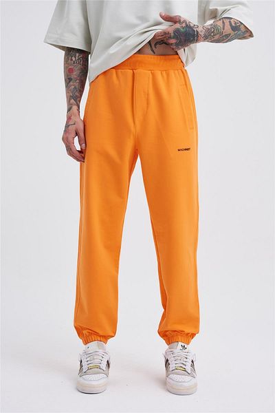 Machinist Ανδρικό πορτοκαλί παντελόνι Jogger Basic Oversize