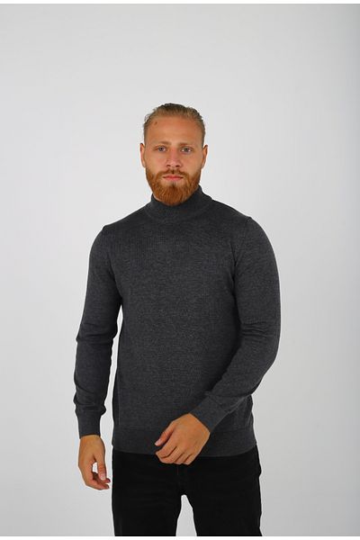 Brango 21050-fw Ανδρικό πλεκτό πουλόβερ Half Fisherman