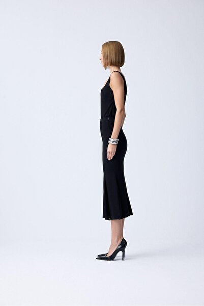 rue Fusta neagră cu pește de lungime midi