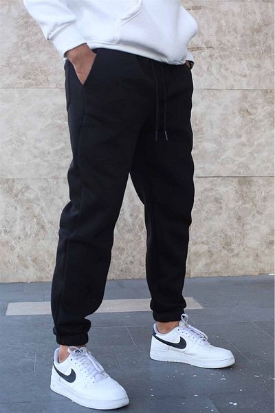 Madmext Schwarze Basic Herren-Jogginghose 5482