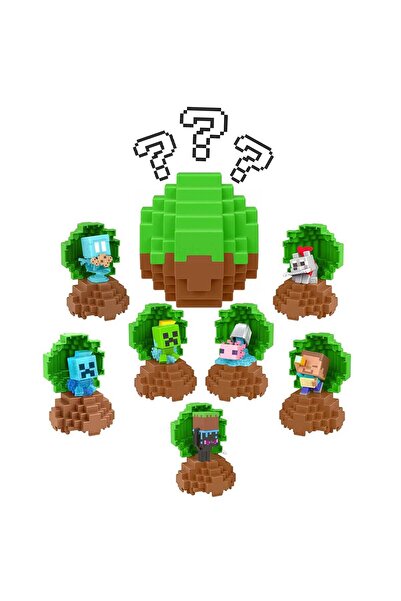 mattel Minecraft Mini Mode Spawn Egg Sürpriz Figür Paketi HXT64