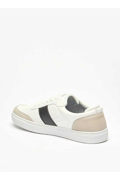 LBL by Shoexpress Panelled Lace-Up Sneakers