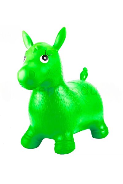 CAN OYUNCAK Şişme Zıp Zıp Hayvanlar Pilates Oyuncak (EŞEK,İNEK,GEYİK VB.)