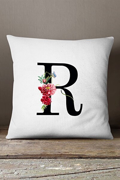 INSENSE HOME Кадифе Babyface Двосторонній чохол для подушки з червоними квіта...