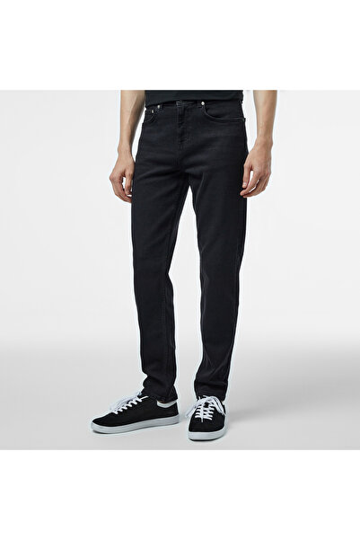 Lacoste Erkek Regular Fit Siyah Jean Pantolon