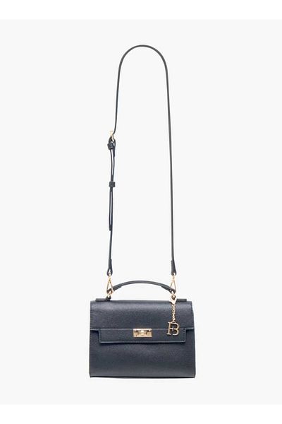Flora Bella by Shoexpress Flora Bella Solid Crossbody Bag with Twist Lock Closure and Detachable Strap