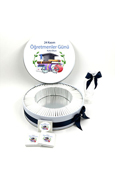 TuNa Chocolate İsme Özel 100 Adet Öğretmenler Günü Temalı Hediyelik Çikolata