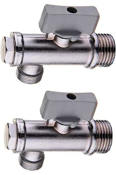 Karaaliler 2 Pieces Ball Filter Bidet Tap - Intermediate Tap Brass Material