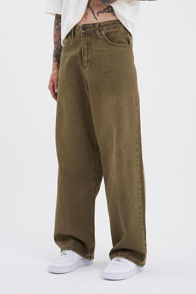 Machinist Ανδρικό φαρδύ Oversize Jean - KHAKI ACID