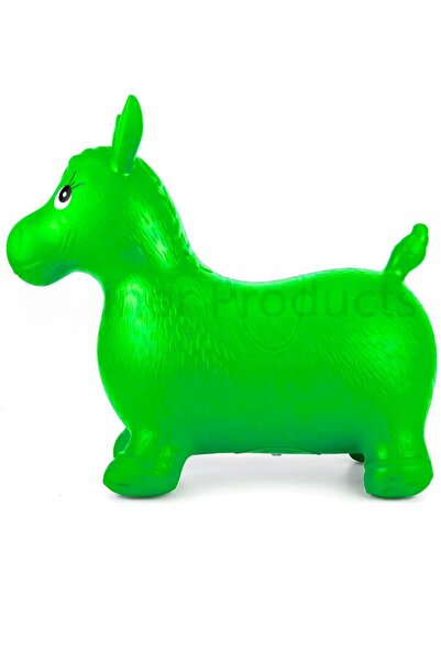 CAN OYUNCAK Şişme Zıp Zıp Hayvanlar Pilates Oyuncak (EŞEK,İNEK,GEYİK VB.)