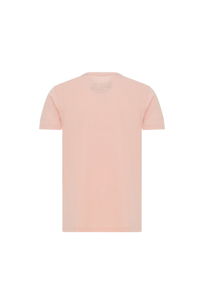 ROUTEFIELD Ανδρικό ροζ μπλουζάκι Trav ΑΝΔΡΙΚΟ T-SHIRT RFTRAV23