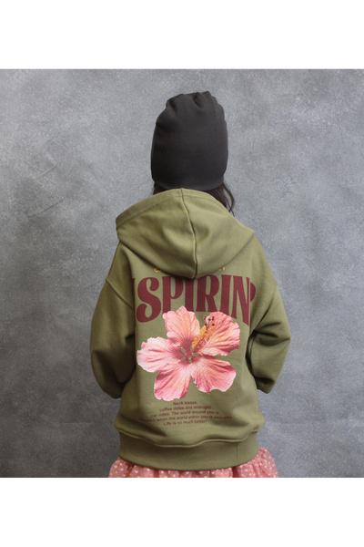 OZZY KİDS Φούτερ με κουκούλα για κορίτσια