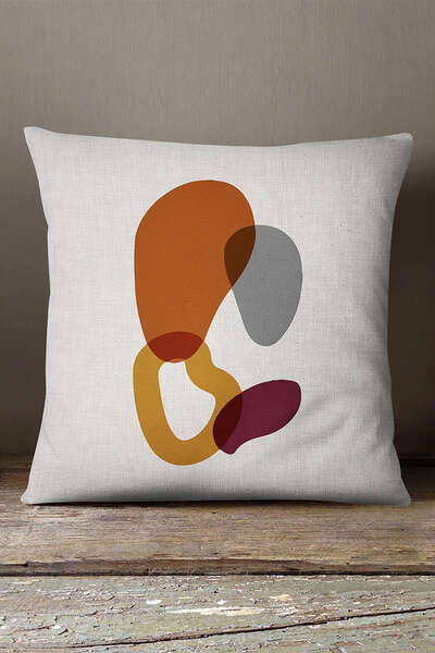 INSENSE HOME Кадиффе Babyface Помаранчевий Фіолетовий Сучасний Стиль Абстракт...