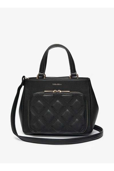Flora Bella by Shoexpress Quilted Crossbody Bag with Detachable Strap