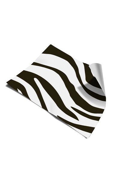 Bigaimaj Autocolant pentru ușa frigiderului și mașinii de spălat vase Zebra - Acoperire adezivă Zebra