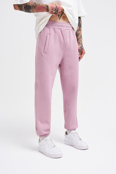 Machinist Ανδρικό Jogger κανονικό ροζ φούτερ
