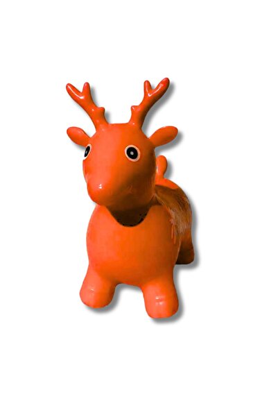 CAN OYUNCAK Şişme Zıp Zıp Hayvanlar Pilates Oyuncak (EŞEK,İNEK,GEYİK VB.) /SEVİMLİ HAYVAN