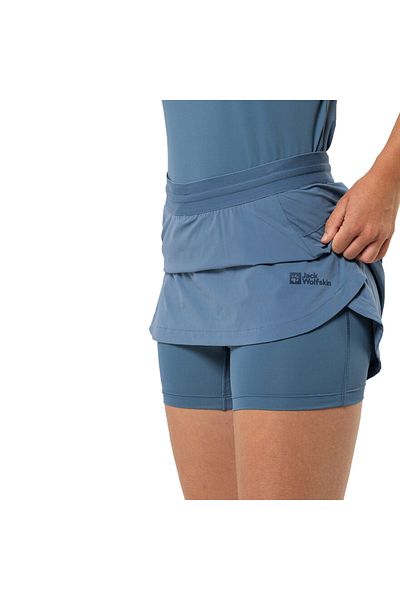 Jack Wolfskin Jack Wolfskin Prelight Chill Skort Women's Skirt Blue Women's Skirt 1509001_1325