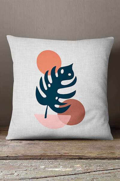 INSENSE HOME Кадиффе Babyface Синій Помаранчевий Сучасний Стиль Листяний Прин...